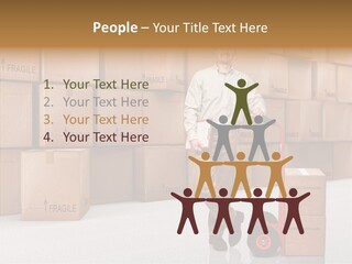 Male Cap  PowerPoint Template