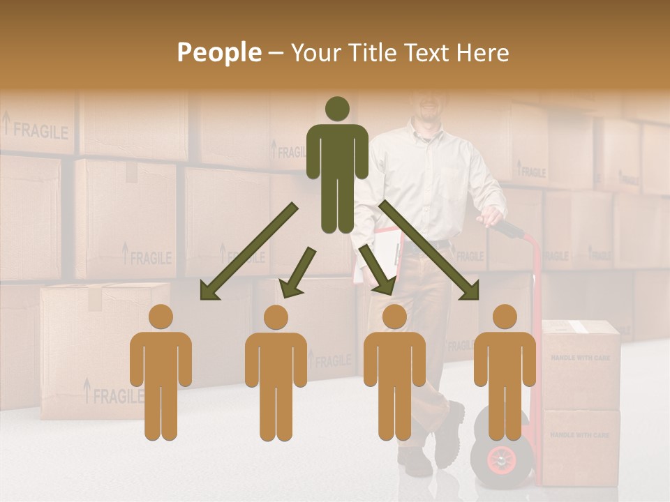 Male Cap  PowerPoint Template