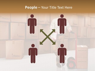 Male Cap  PowerPoint Template