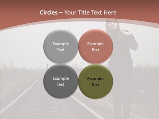 Young Patience Thin PowerPoint Template