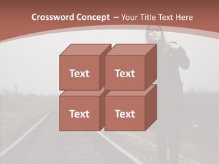Young Patience Thin PowerPoint Template