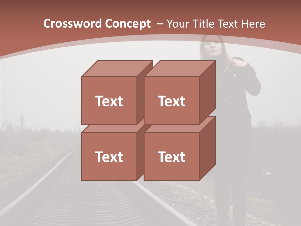 Young Patience Thin PowerPoint Template