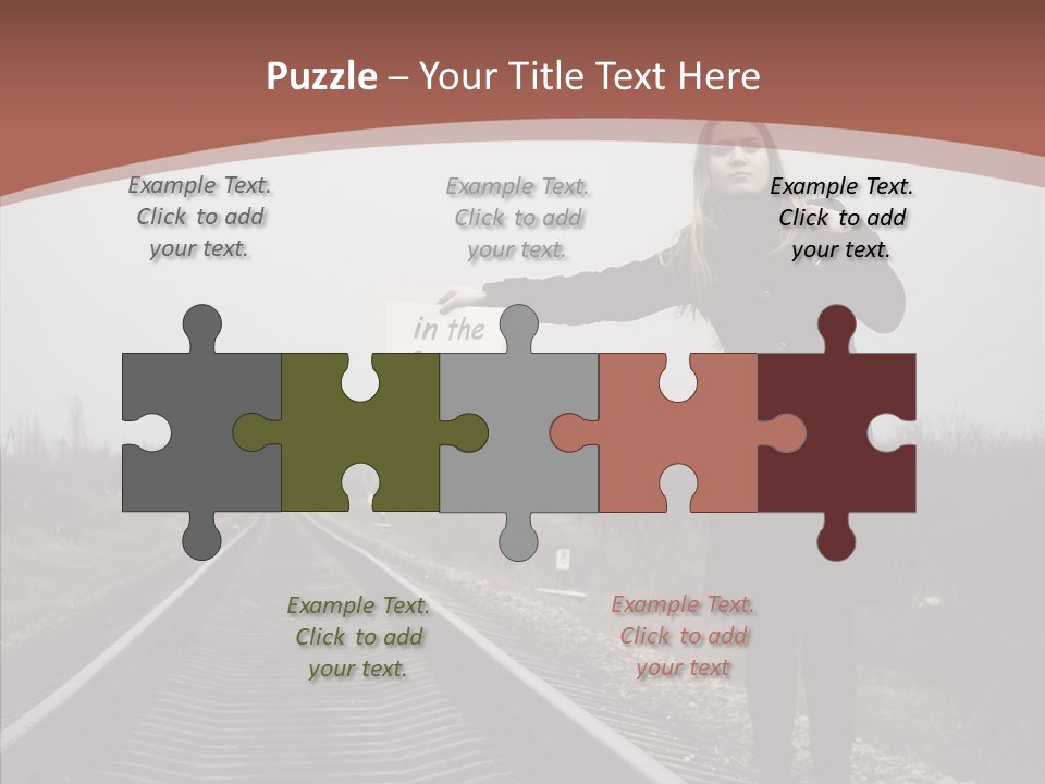Young Patience Thin PowerPoint Template