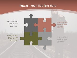 Young Patience Thin PowerPoint Template