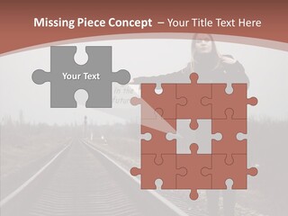 Young Patience Thin PowerPoint Template