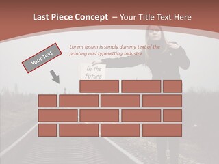 Young Patience Thin PowerPoint Template