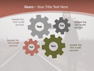 Young Patience Thin PowerPoint Template