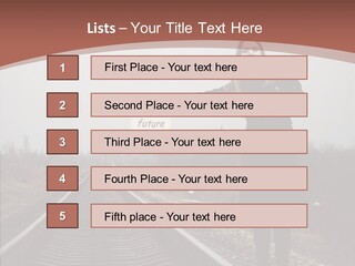 Young Patience Thin PowerPoint Template