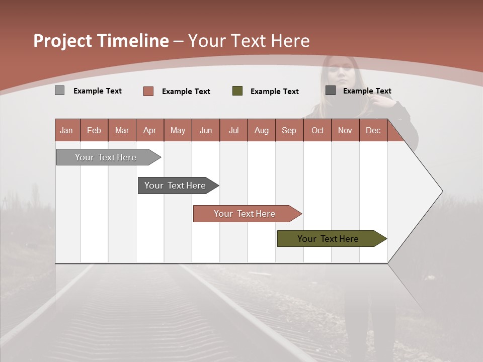 Young Patience Thin PowerPoint Template