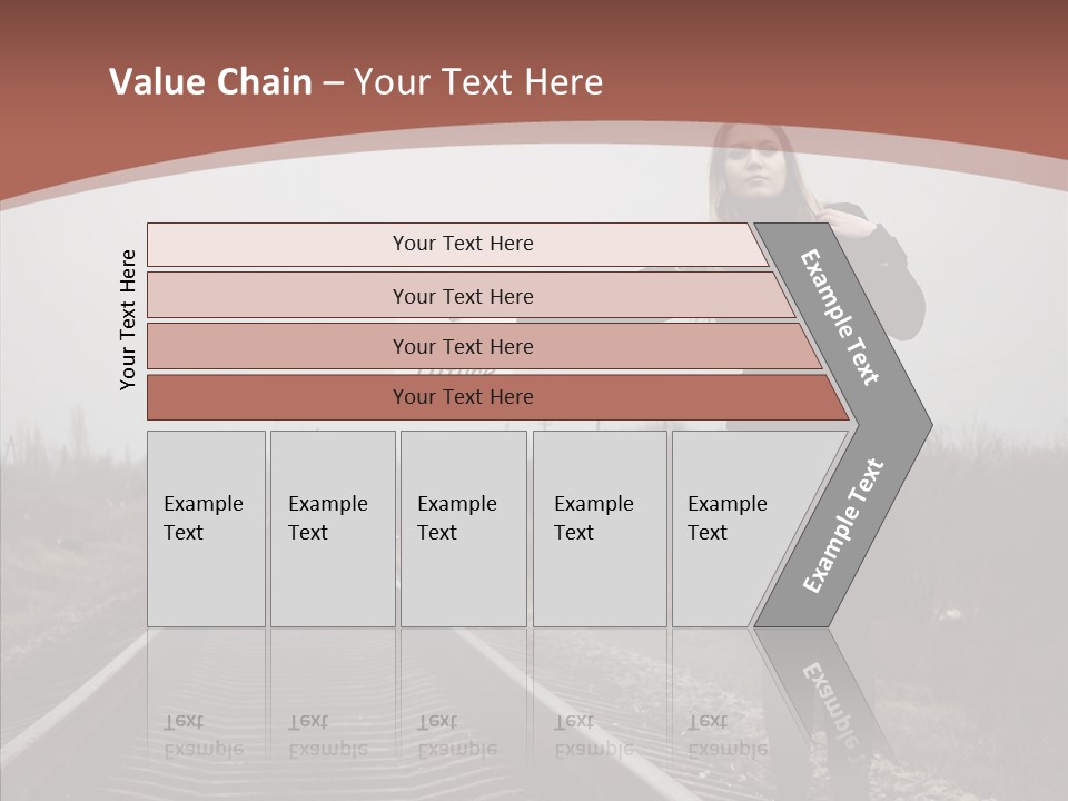 Young Patience Thin PowerPoint Template