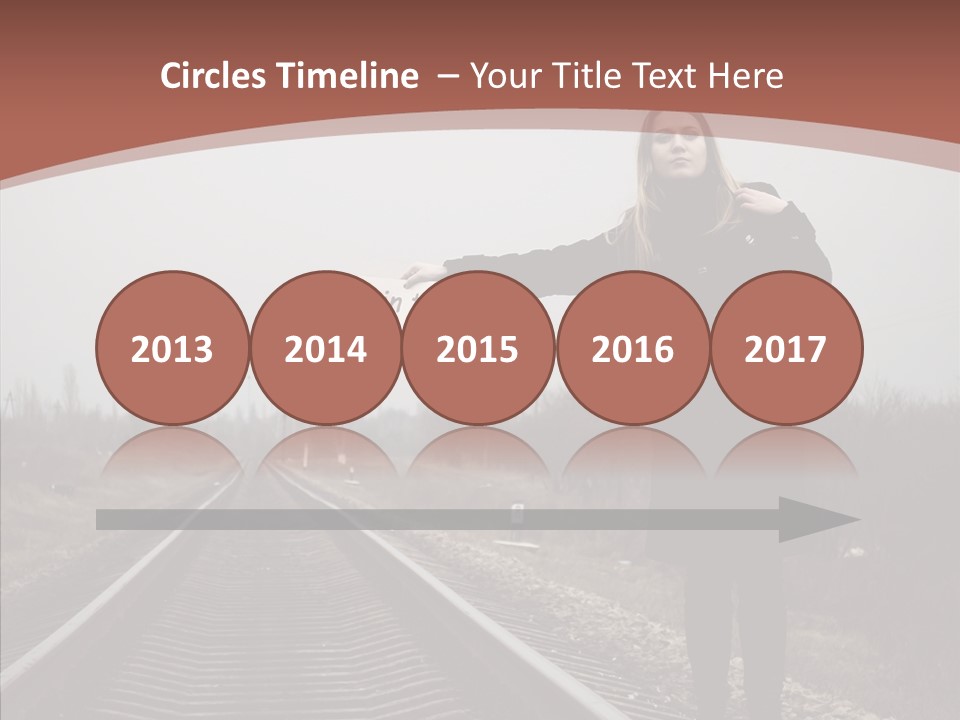 Young Patience Thin PowerPoint Template