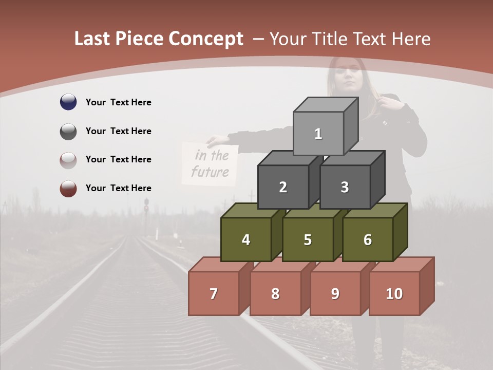 Young Patience Thin PowerPoint Template