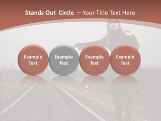 Young Patience Thin PowerPoint Template