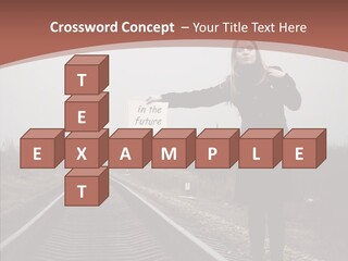 Young Patience Thin PowerPoint Template