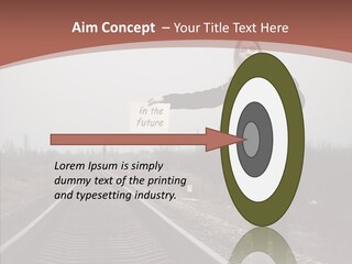 Young Patience Thin PowerPoint Template
