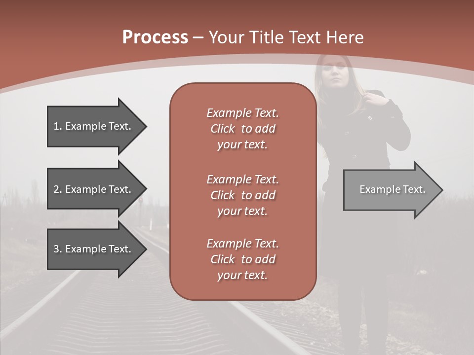 Young Patience Thin PowerPoint Template