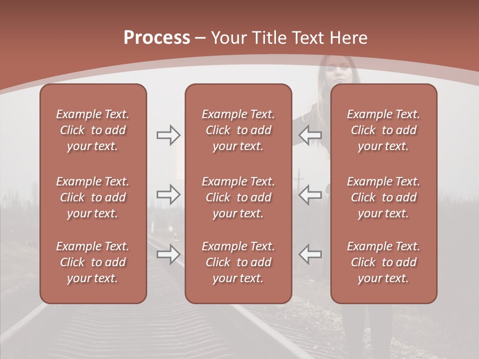Young Patience Thin PowerPoint Template