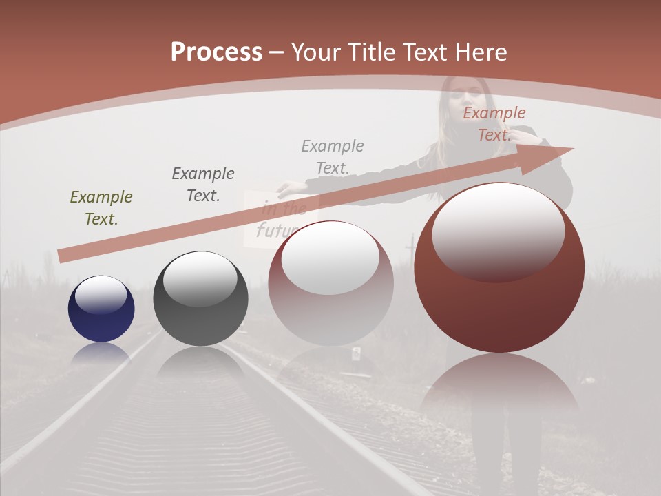 Young Patience Thin PowerPoint Template