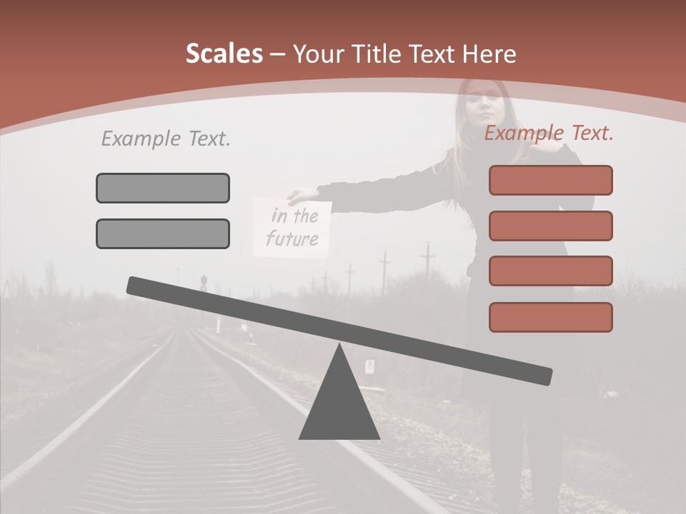 Young Patience Thin PowerPoint Template
