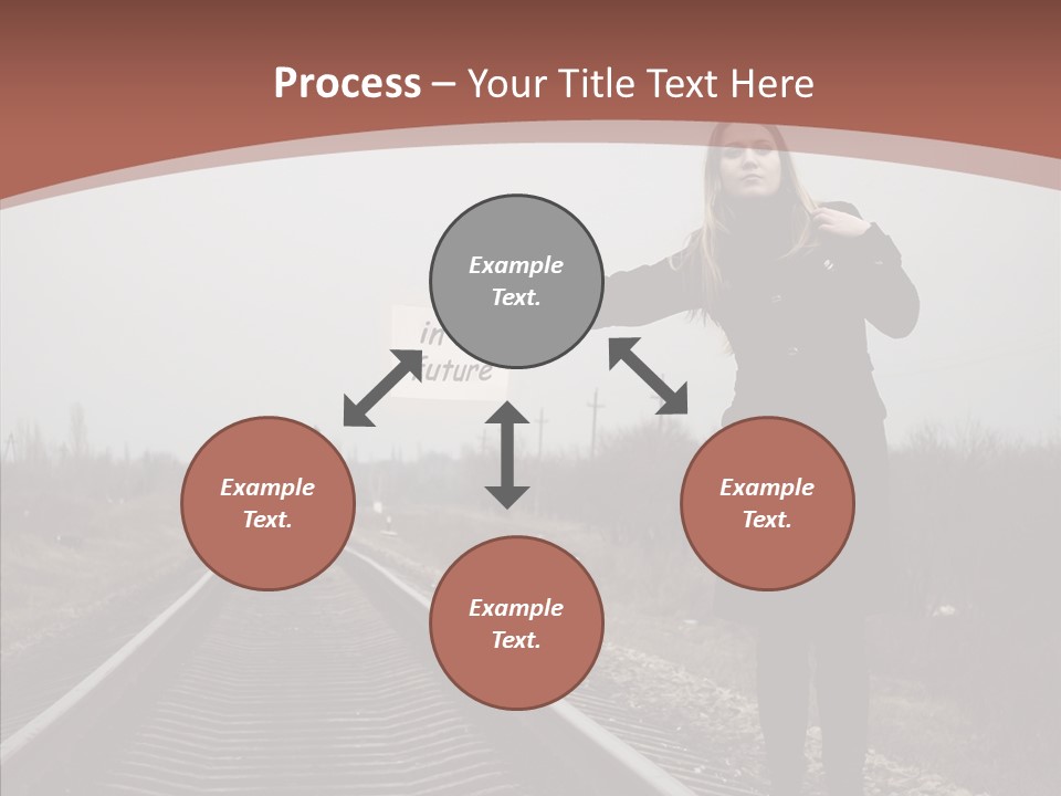 Young Patience Thin PowerPoint Template