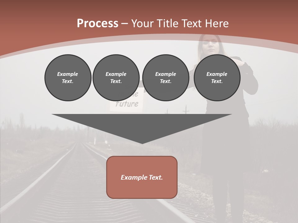 Young Patience Thin PowerPoint Template