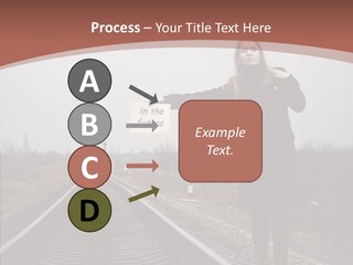 Young Patience Thin PowerPoint Template