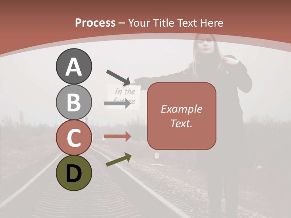 Young Patience Thin PowerPoint Template