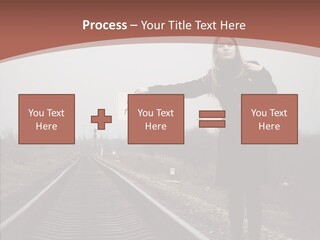 Young Patience Thin PowerPoint Template