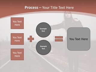 Young Patience Thin PowerPoint Template