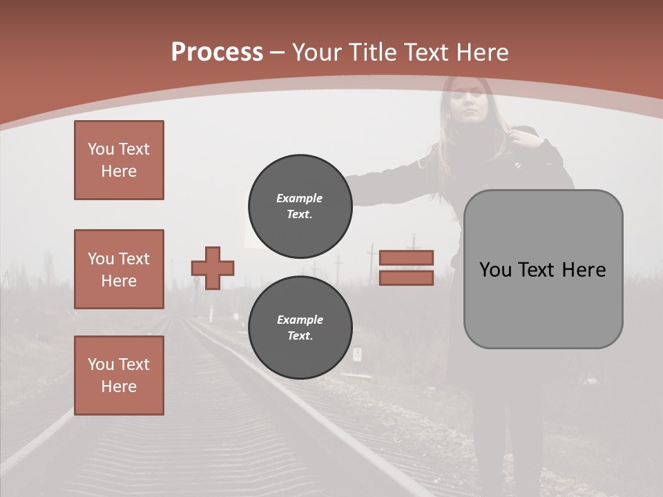 Young Patience Thin PowerPoint Template