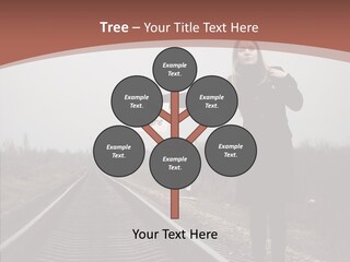 Young Patience Thin PowerPoint Template