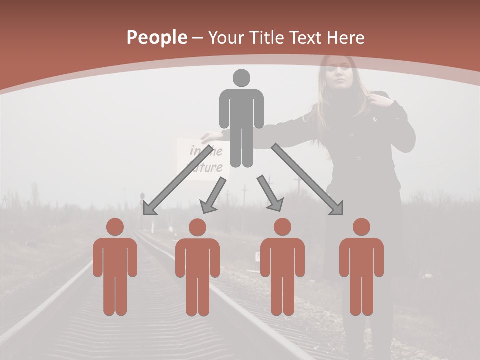 Young Patience Thin PowerPoint Template