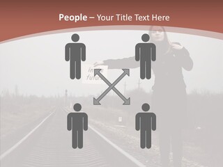 Young Patience Thin PowerPoint Template