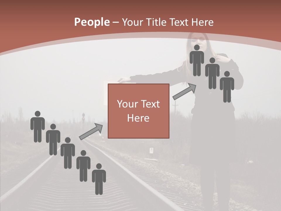 Young Patience Thin PowerPoint Template