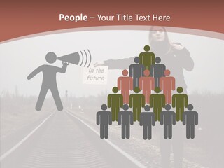 Young Patience Thin PowerPoint Template