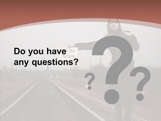 Young Patience Thin PowerPoint Template