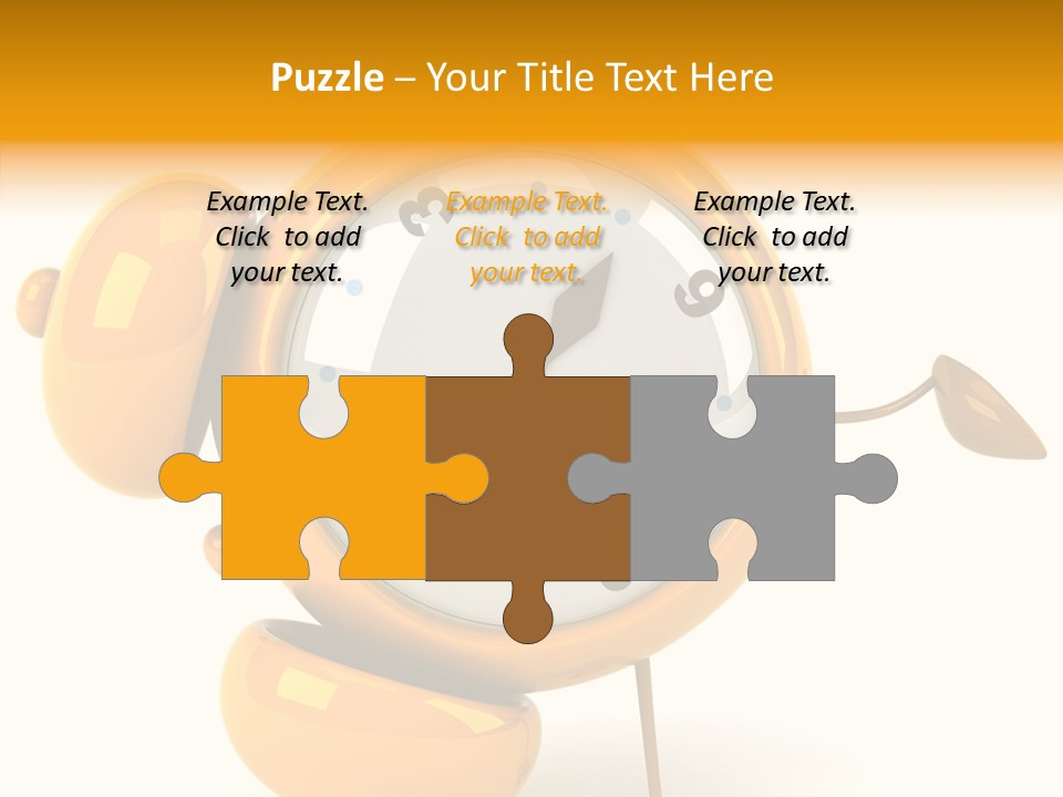 Minute Danger Second PowerPoint Template