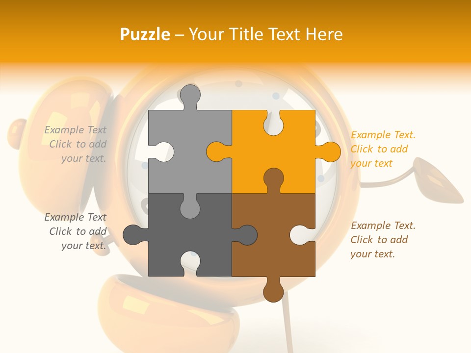 Minute Danger Second PowerPoint Template