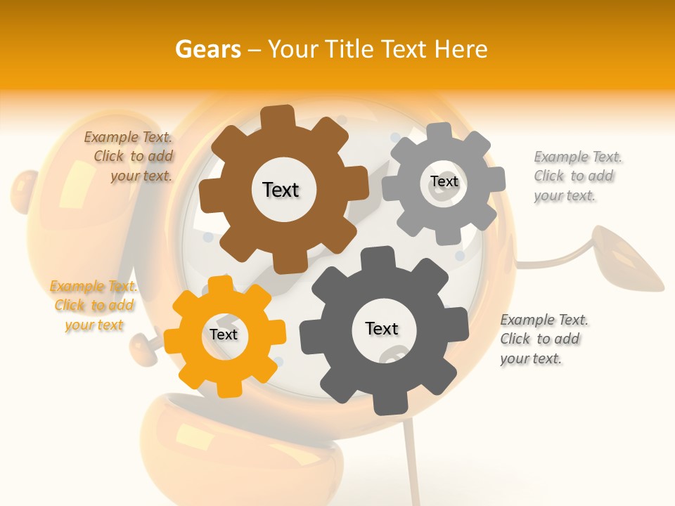 Minute Danger Second PowerPoint Template