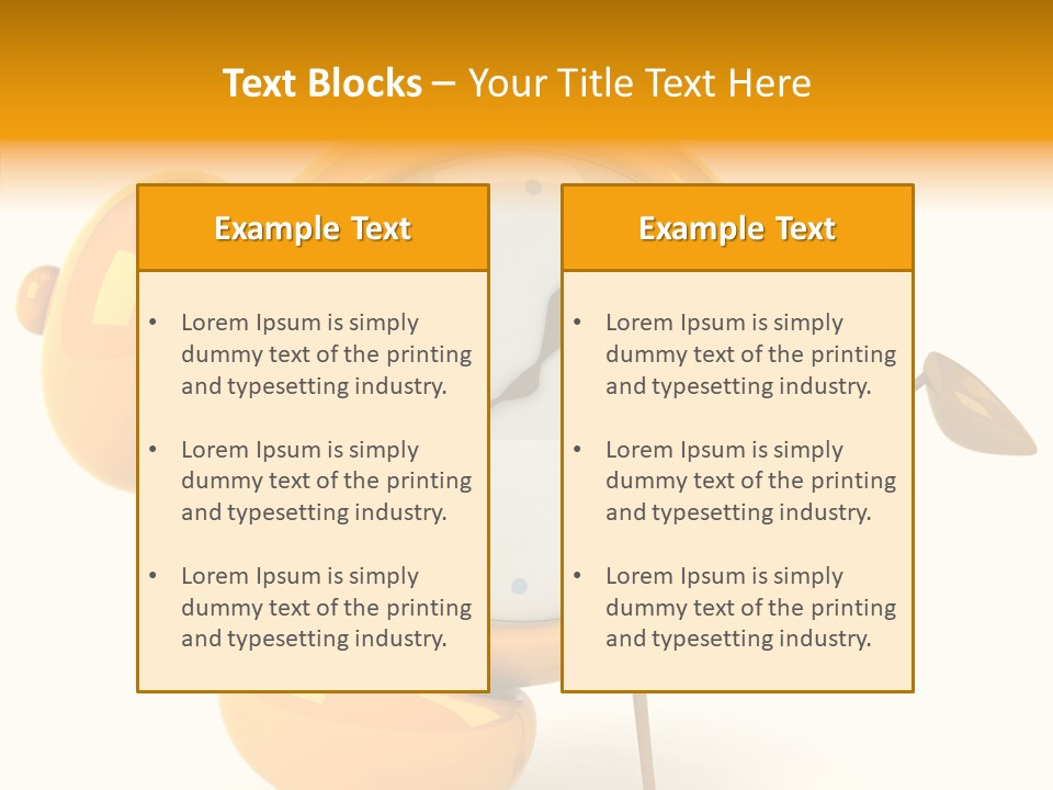 Minute Danger Second PowerPoint Template