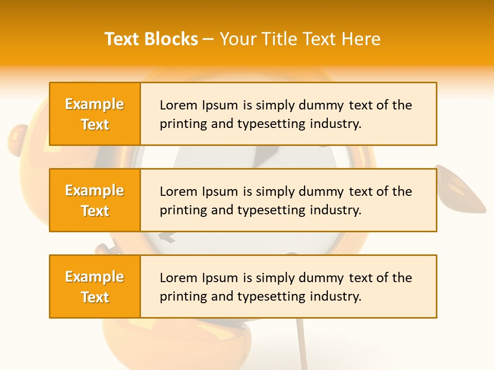Minute Danger Second PowerPoint Template