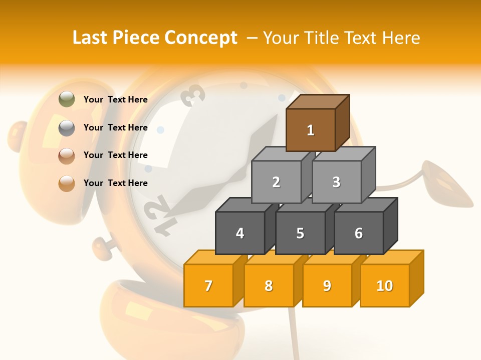 Minute Danger Second PowerPoint Template