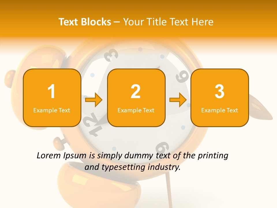 Minute Danger Second PowerPoint Template