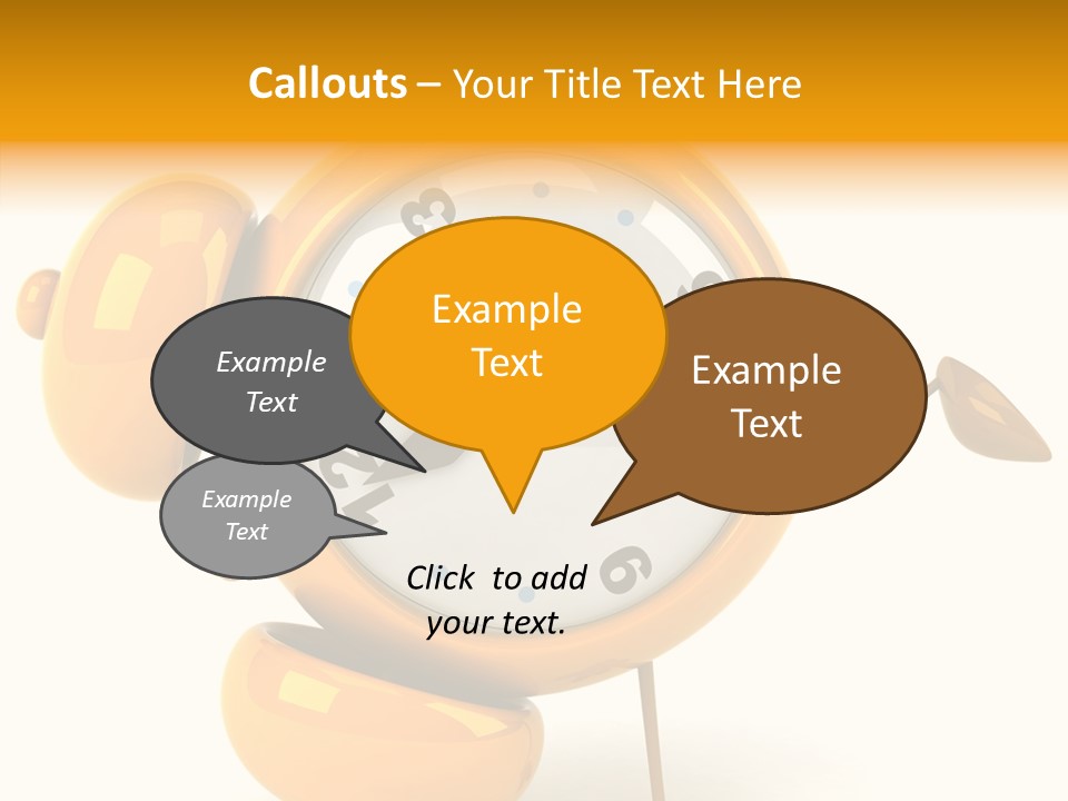 Minute Danger Second PowerPoint Template