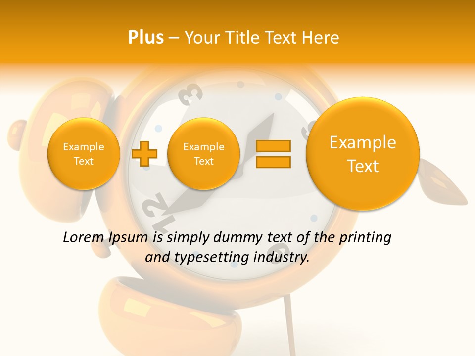 Minute Danger Second PowerPoint Template