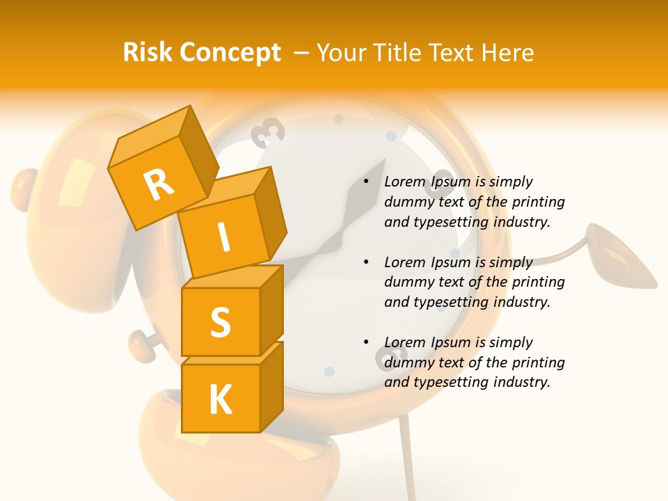 Minute Danger Second PowerPoint Template