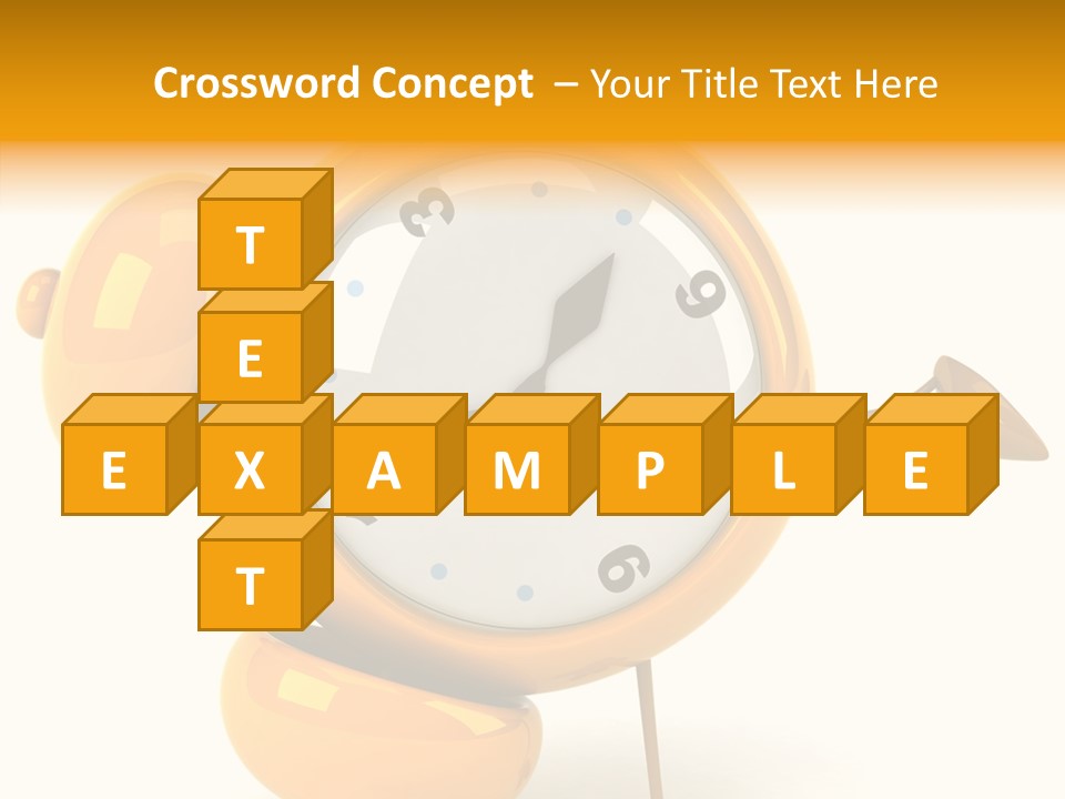 Minute Danger Second PowerPoint Template