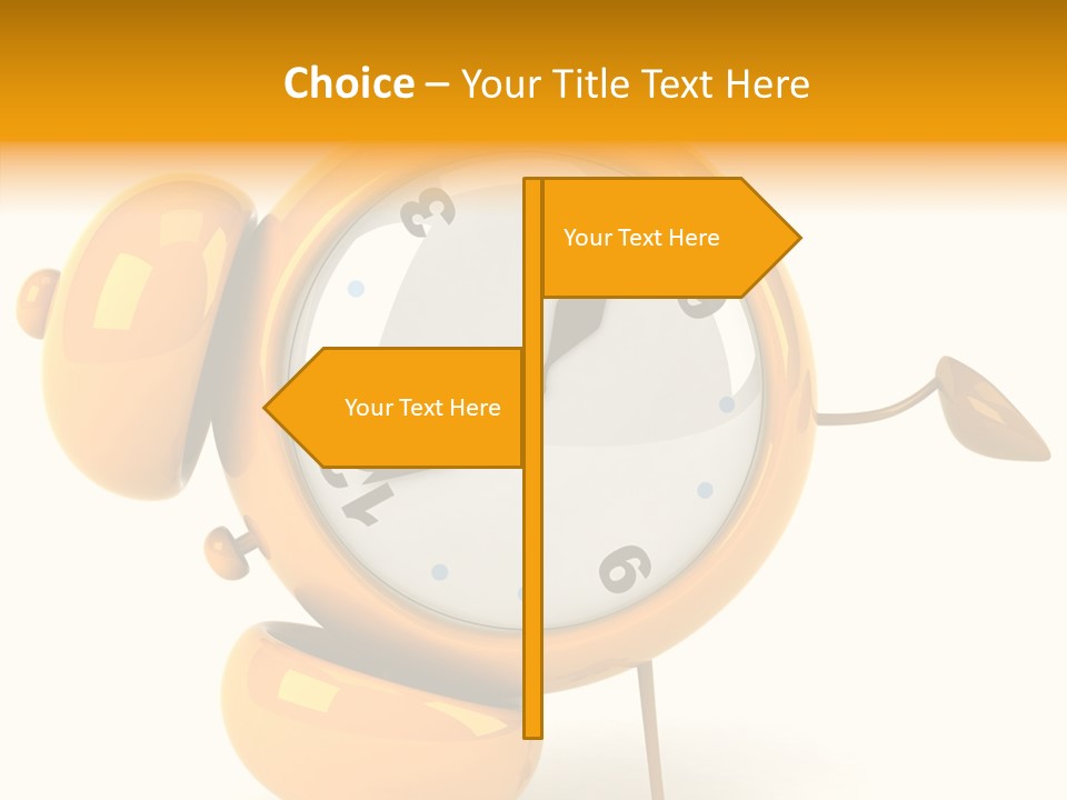 Minute Danger Second PowerPoint Template