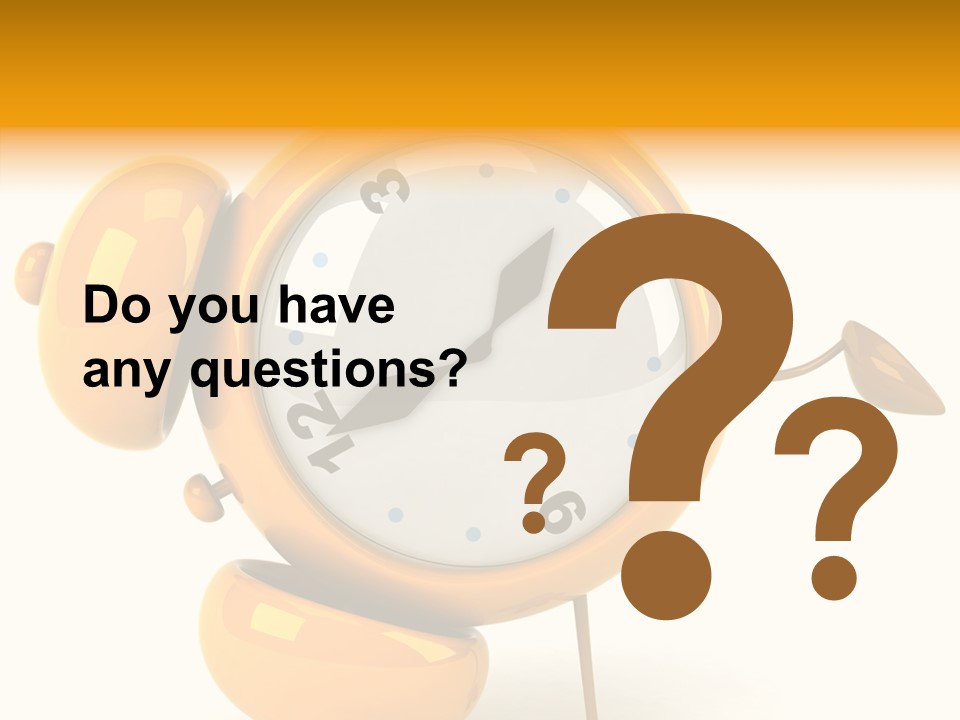 Minute Danger Second PowerPoint Template