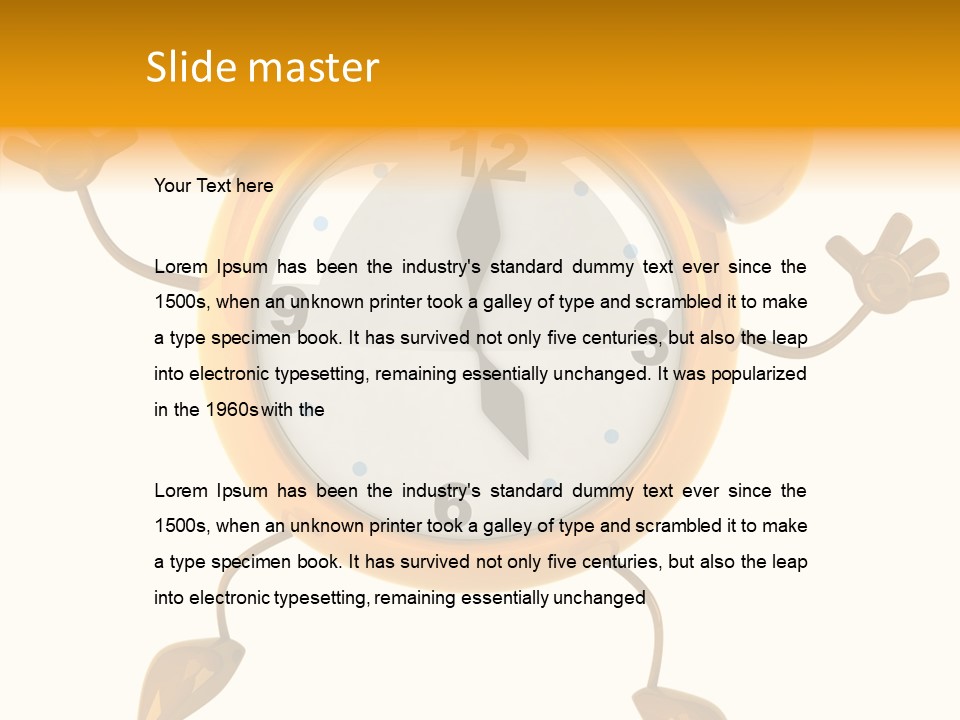 Danger Delay Sound PowerPoint Template